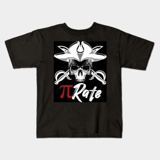 Pi rate Pi Shirt for international Pi Day Kids T-Shirt